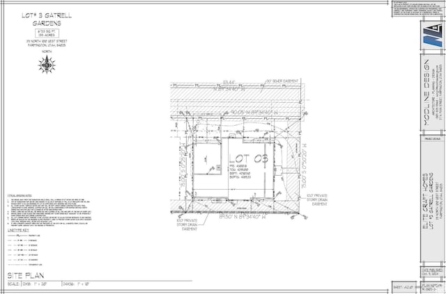 21 N 100 W Unit 3, Farmington, UT 84025 - survey map / technical document
