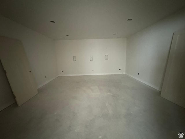 21 N 100 W Unit 3, Farmington, UT 84025 - unfurnished room with concrete floors and recessed lighting