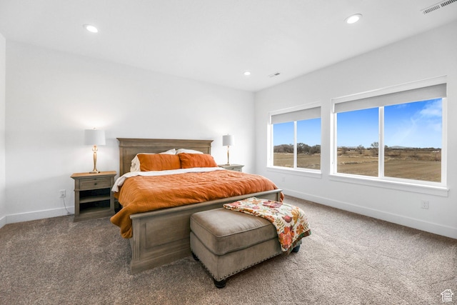 3932 W 2875 N, Plain City, UT 84404 - carpeted bedroom featuring baseboards and recessed lighting