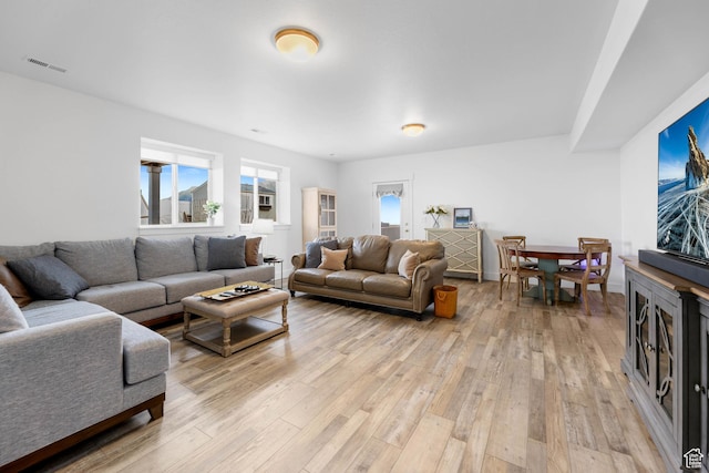 3932 W 2875 N, Plain City, UT 84404 - living room with light wood-style floors