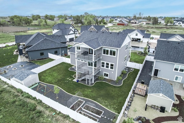 3932 W 2875 N, Plain City, UT 84404 - aerial perspective of suburban area