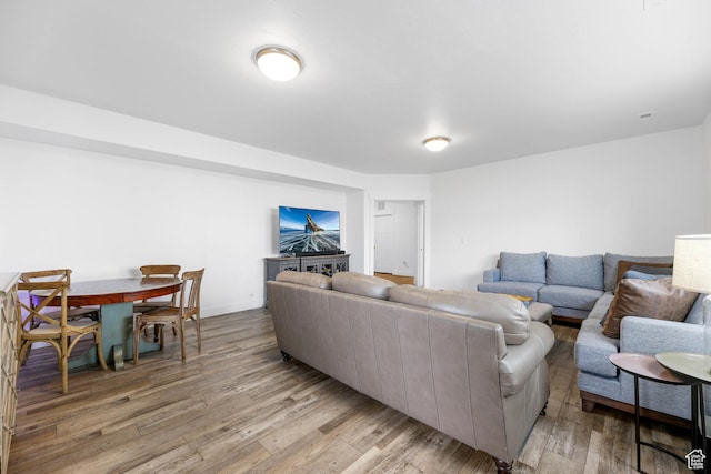 3932 W 2875 N, Plain City, UT 84404 - living room with light wood-type flooring and baseboards