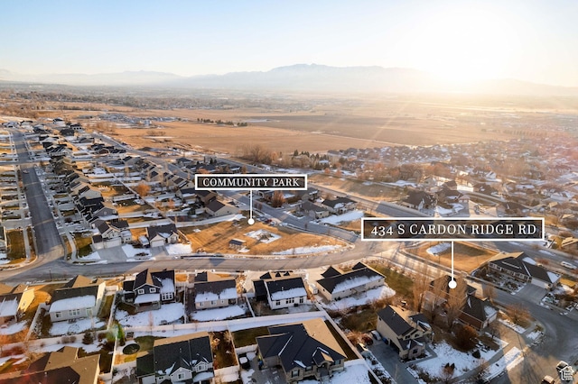 434 S Cardon Ridge Dr, Smithfield, UT 84335 - view of property location with nearby suburban area and mountains