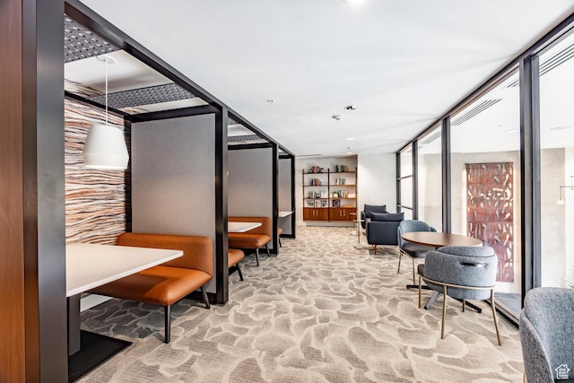 1920 E Rodeo Walk Dr Unit 516, Holladay, UT 84117 - lobby featuring a wall of windows