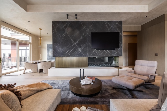1920 E Rodeo Walk Dr Unit 516, Holladay, UT 84117 - living room with wood finished floors