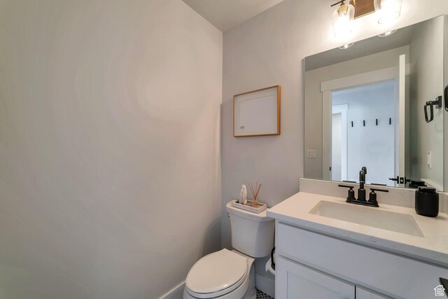 1521 E Thorpe Dr, Eagle Mountain, UT 84005 - bathroom with vanity and toilet