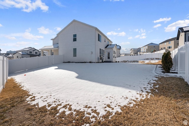 1504 S Lukas Ln, Saratoga Springs, UT 84045 - view of snow covered back of property