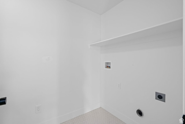 1504 S Lukas Ln, Saratoga Springs, UT 84045 - laundry area with hookup for a washing machine and electric dryer hookup