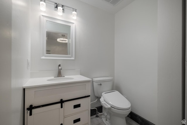 7748 W Mountain Dell Dr, Vernal, UT 84078 - bathroom with vanity and toilet