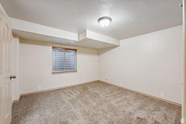 12159 S Swensen Cir, Riverton, UT 84096 - spare room with carpet floors, baseboards, and a textured ceiling