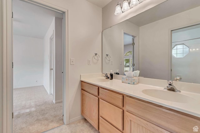 12159 S Swensen Cir, Riverton, UT 84096 - full bath featuring double vanity and baseboards