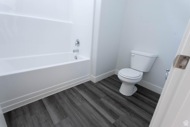 1454 N 3830 W Unit D201, Lehi, UT 84043 - bathroom with baseboards, wood finished floors, and toilet