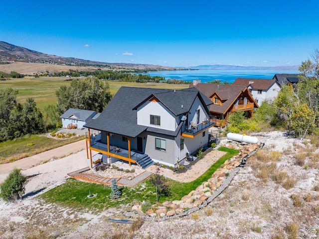 1610 N Mackinaw Way, Garden City, UT 84028 - bird's eye view with a water view