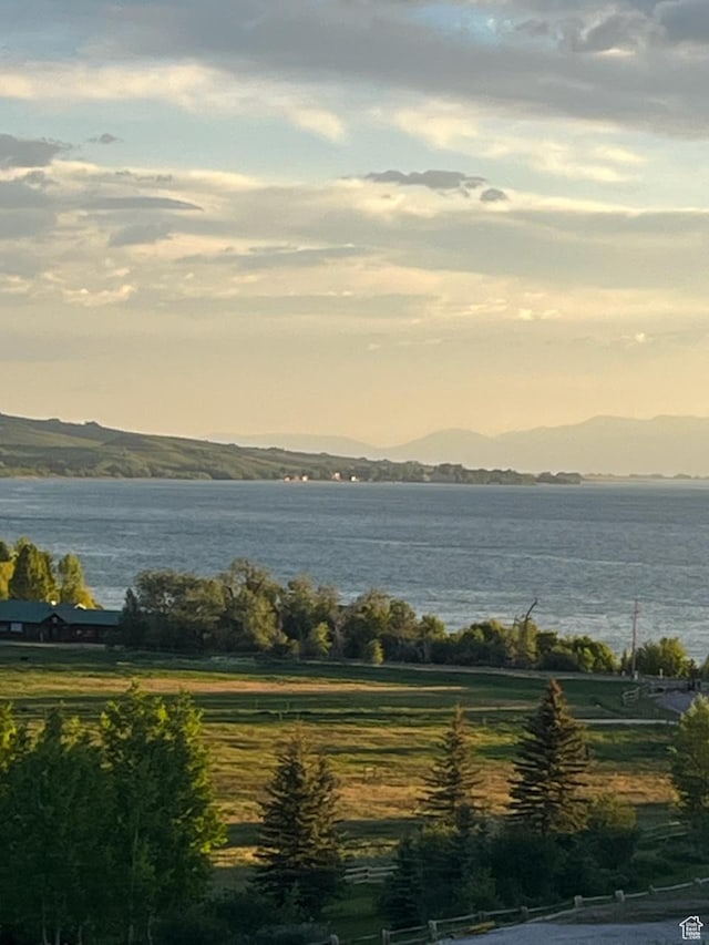 1610 N Mackinaw Way, Garden City, UT 84028 - water view with a mountain backdrop