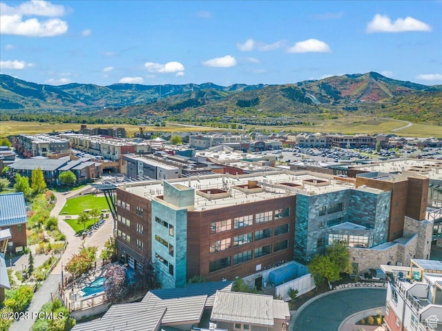 1476 Newpark Blvd Unit 210, Park City, UT 84098 - aerial view featuring a mountain view