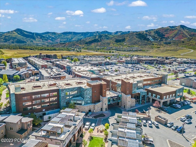 1476 Newpark Blvd Unit 210, Park City, UT 84098 - aerial view featuring a mountain view