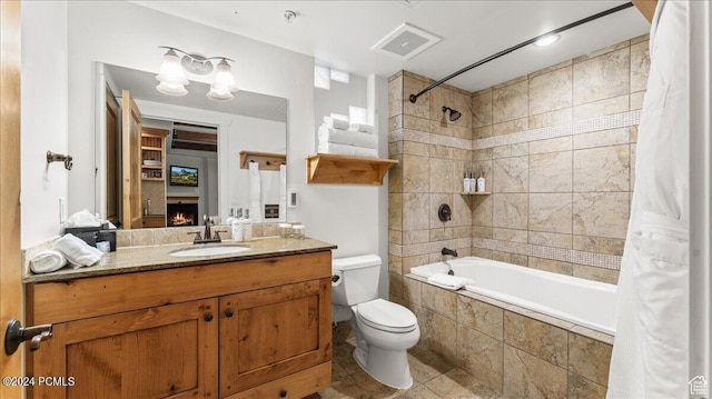 1456 Newpark Blvd Unit 215, Park City, UT 84098 - full bathroom featuring vanity, toilet, and shower / bath combo