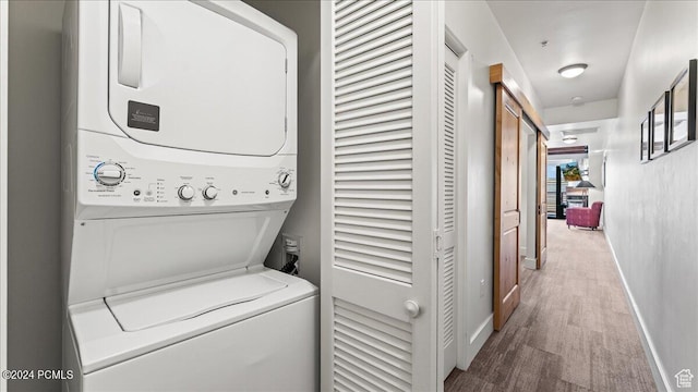 1456 Newpark Blvd Unit 215, Park City, UT 84098 - washroom with stacked washing maching and dryer