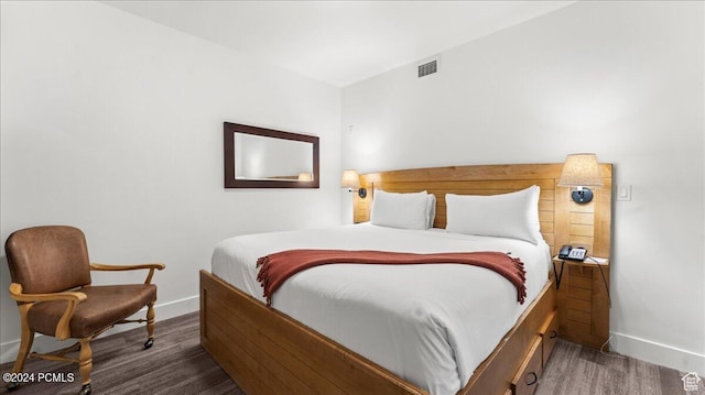 1456 Newpark Blvd Unit 215, Park City, UT 84098 - bedroom featuring dark hardwood / wood-style floors