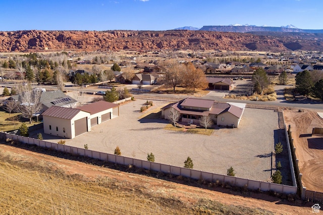 4230 S Beeman Rd, Moab, UT 84532 - birds eye view of property with a mountain view