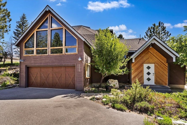 3388 N Eden Hills Dr, Eden, UT 84310 - view of front facade featuring a garage