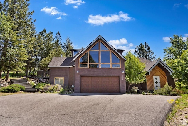 3388 N Eden Hills Dr, Eden, UT 84310 - view of front of property featuring a garage