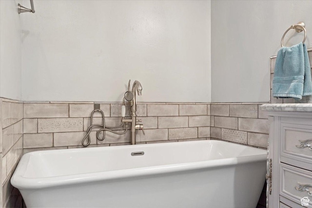3388 N Eden Hills Dr, Eden, UT 84310 - bathroom featuring vanity and a tub to relax in