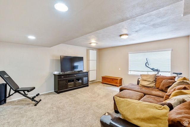 693 N Devonshire Dr, Saratoga Springs, UT 84045 - living room with light colored carpet and a textured ceiling