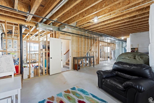 1321 Highland Blvd N, Brigham City, UT 84302 - basement with stairs