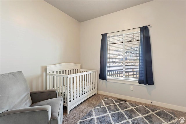 1321 Highland Blvd N, Brigham City, UT 84302 - bedroom with baseboards, carpet floors, and a nursery area