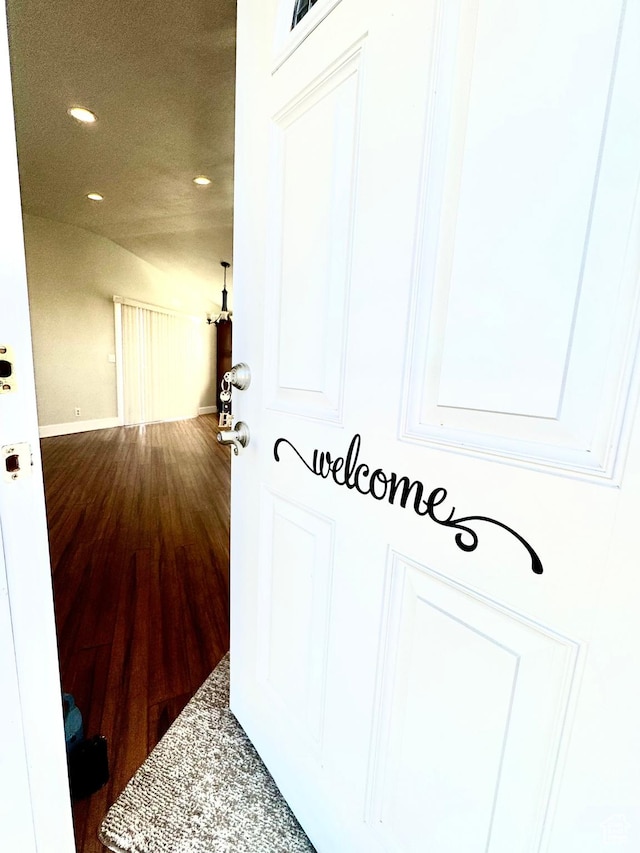 685 W 2550 S, Price, UT 84501 - corridor featuring hardwood / wood-style flooring