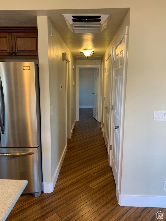 685 W 2550 S, Price, UT 84501 - hallway featuring dark hardwood / wood-style flooring