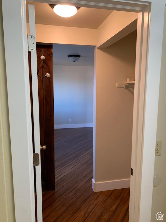 685 W 2550 S, Price, UT 84501 - hallway with dark wood-type flooring