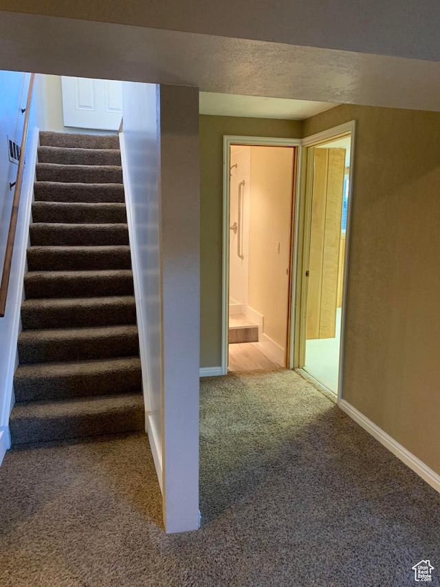 685 W 2550 S, Price, UT 84501 - stairway featuring carpet