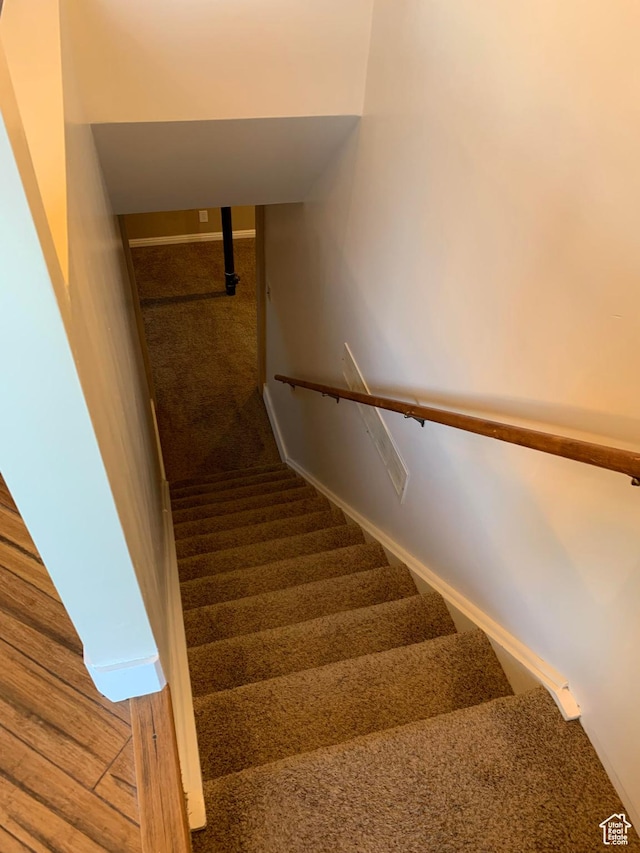 685 W 2550 S, Price, UT 84501 - stairs with carpet
