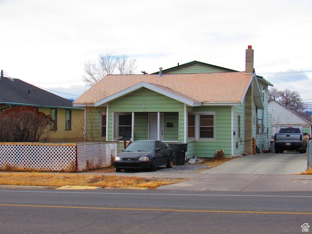 view of front of house