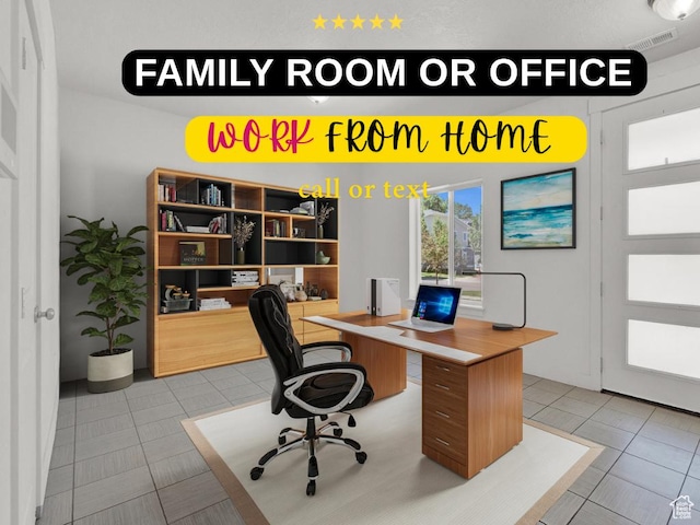 1726 W Thira Ln S, South Jordan, UT 84095 - view of tiled office space