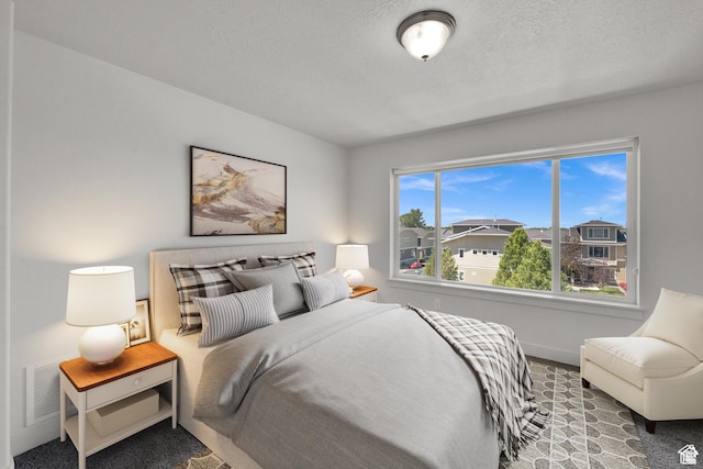 1726 W Thira Ln S, South Jordan, UT 84095 - bedroom featuring baseboards, carpet flooring, and a textured ceiling