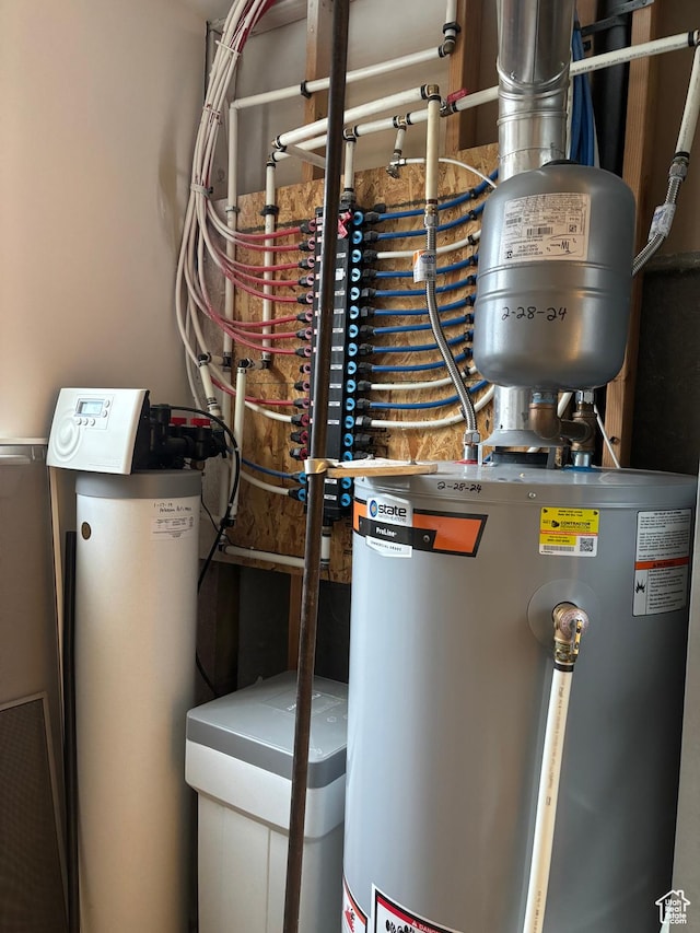 utilities with gas water heater