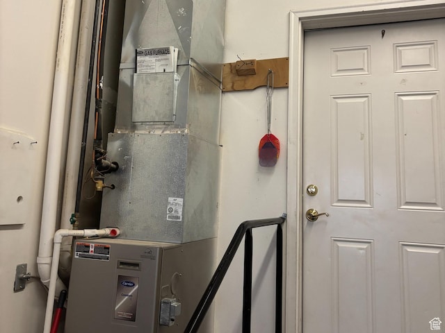 view of utility room