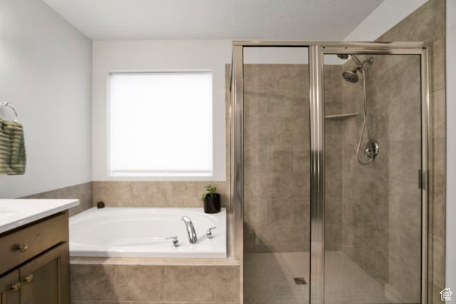 3529 W 4150 S, West Haven, UT 84401 - bathroom with vanity and separate shower and tub