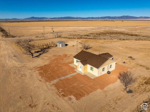1980 W 3600 N, Beryl, UT 84714 - aerial view of sparsely populated area with a desert landscape and mountains