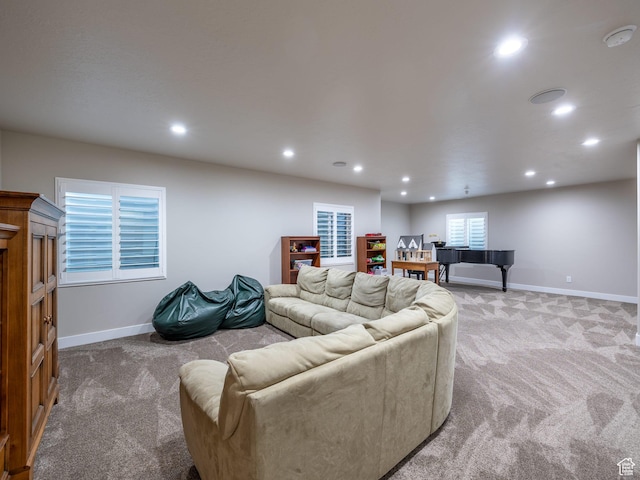 2654 E Water Wheel Ct, Heber City, UT 84032 - view of carpeted living room