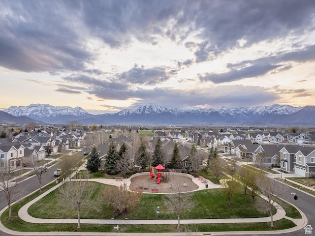 2654 E Water Wheel Ct, Heber City, UT 84032 - view of community featuring a mountain view