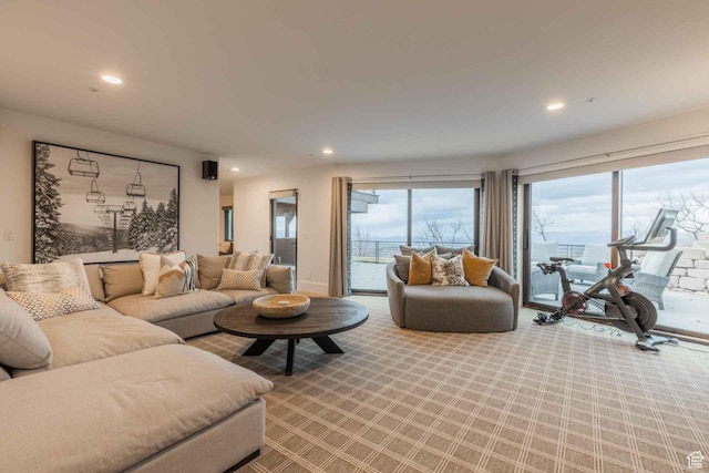 1555 Aerie Cir, Park City, UT 84060 - view of carpeted living room