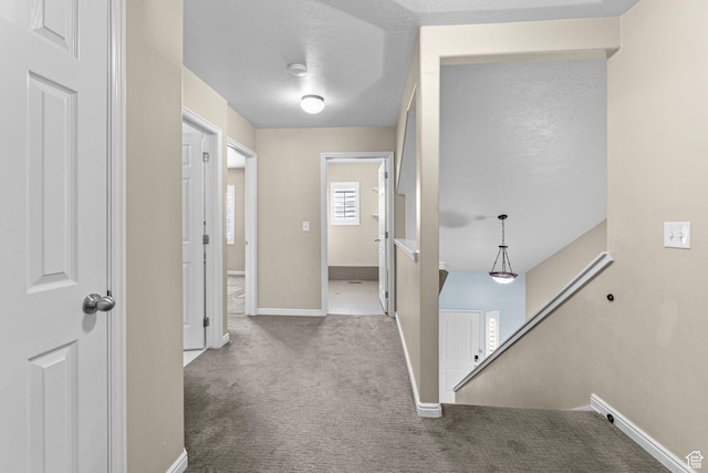 626 S 2310 W, Pleasant Grove, UT 84062 - hall with carpet and a textured ceiling