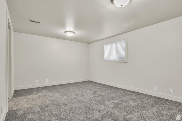 1838 W 13070 S, Riverton, UT 84065 - spare room featuring baseboards, carpet floors, and visible vents