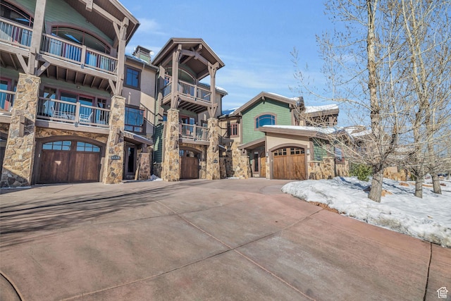 4163 Fairway Ln Unit B-4, Park City, UT 84098 - exterior space featuring a garage
