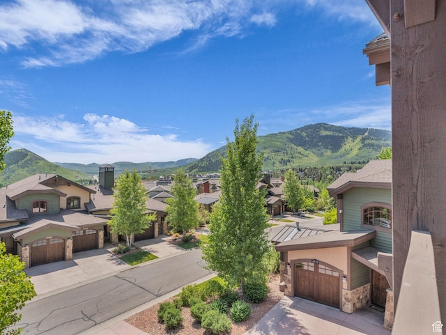 4163 Fairway Ln Unit B-4, Park City, UT 84098 - view of mountain backdrop with nearby suburban area