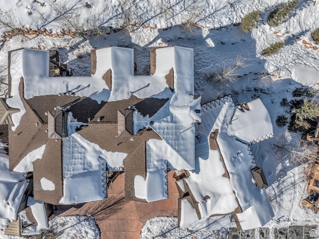 4163 Fairway Ln Unit B-4, Park City, UT 84098 - view of snowy aerial view